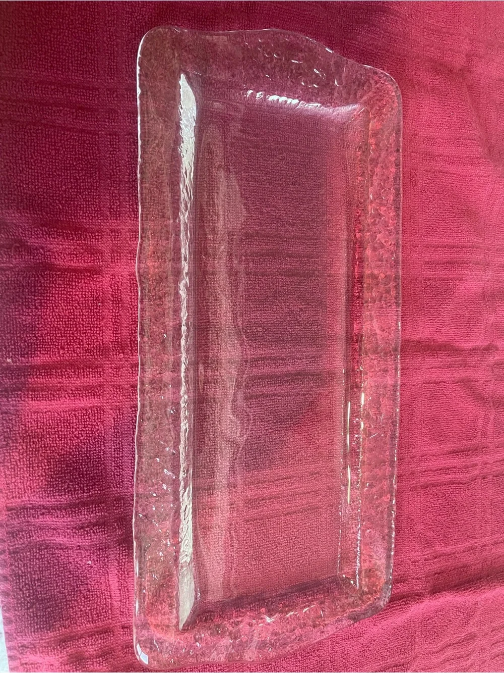 Vintage Crate & Barrel Orion Rectangular Serving Platter